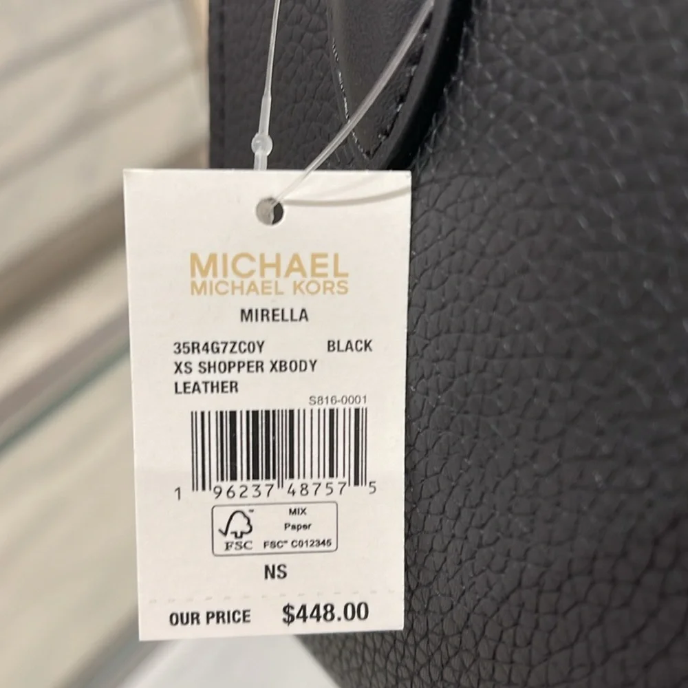 MICHAEL KORS Mirella Extra-Small XS Shopper XBody Crossbody Bag NWT